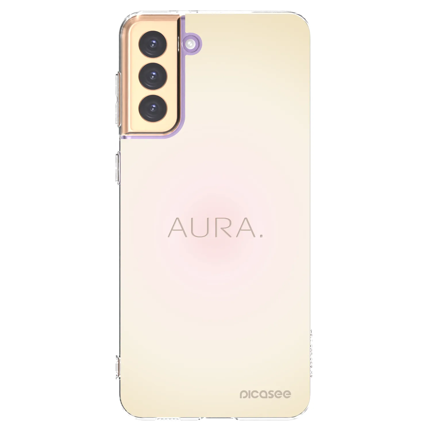 Picasee silikonski prozorni ovitek za Samsung Galaxy S21+ 5G G996F - Aura