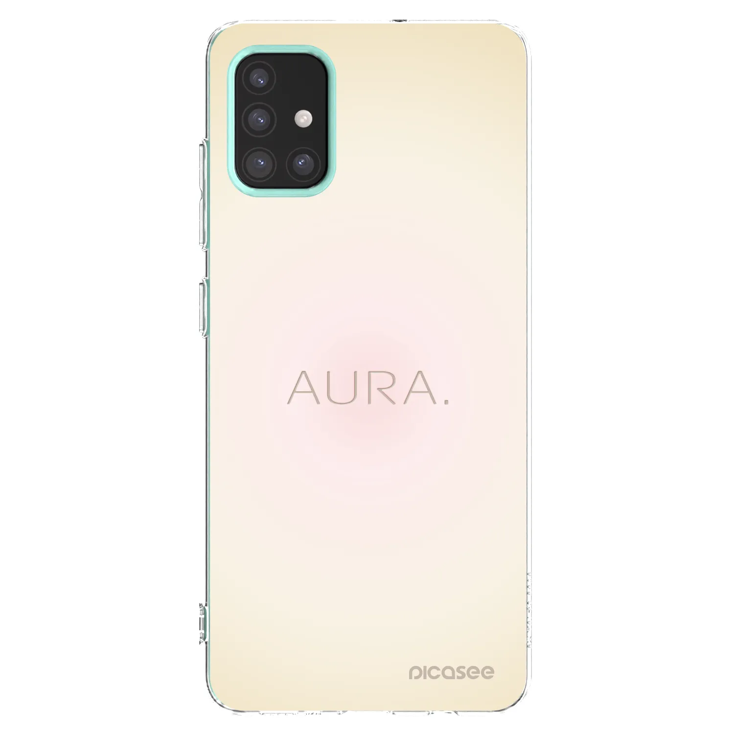 Picasee silikonski prozorni ovitek za Samsung Galaxy M31s - Aura
