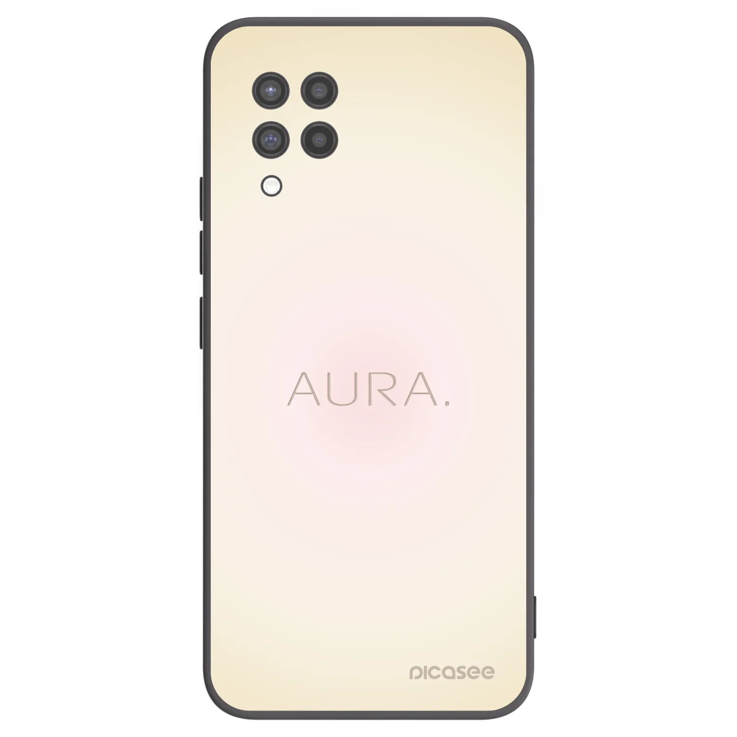 Picasee silikonski črni ovitek za Samsung Galaxy A42 A426B - Aura