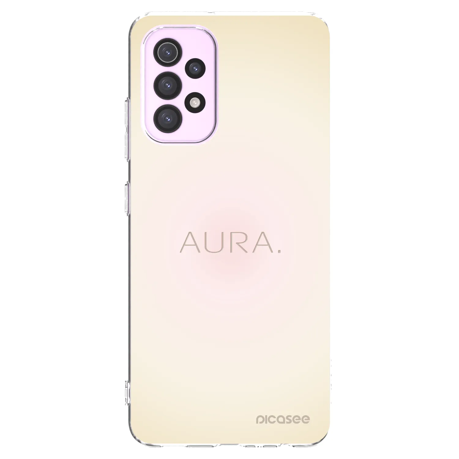 Picasee silikonski prozorni ovitek za Samsung Galaxy A32 5G A326B - Aura