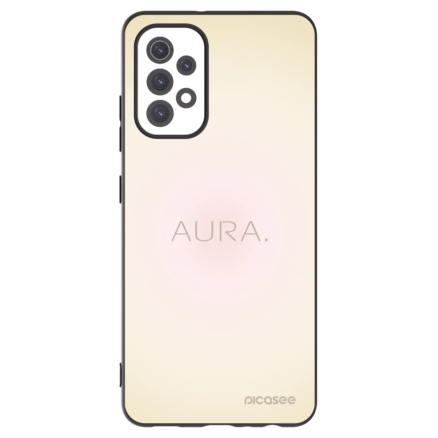Picasee silikonski črni ovitek za Samsung Galaxy A32 5G A326B - Aura