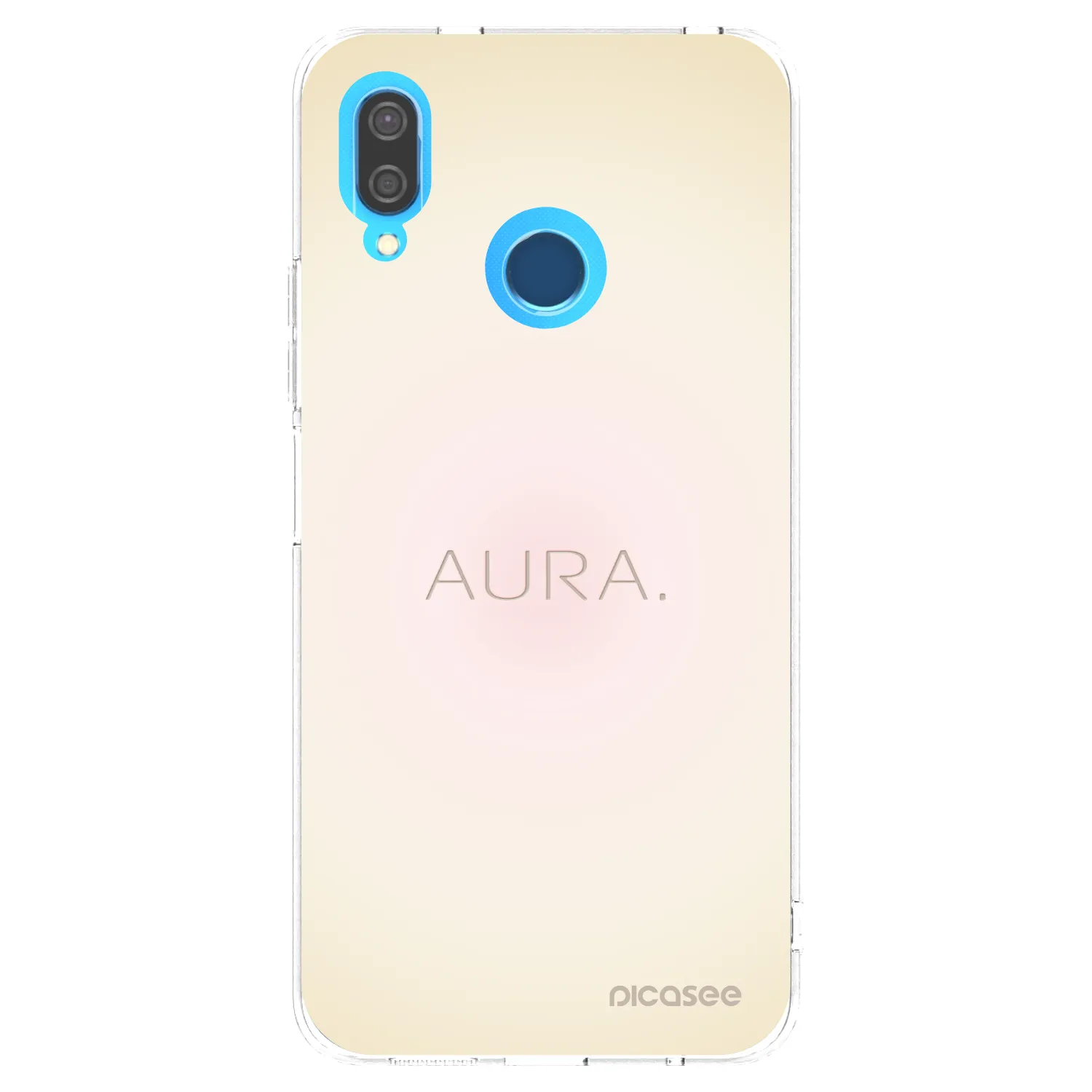 Picasee silikonski prozorni ovitek za Huawei P20 Lite - Aura