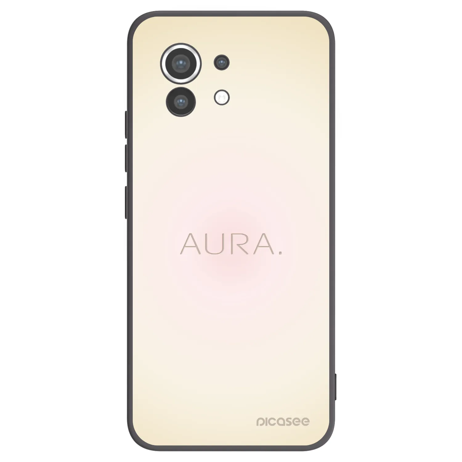 Picasee silikonski črni ovitek za Xiaomi Mi 11 - Aura