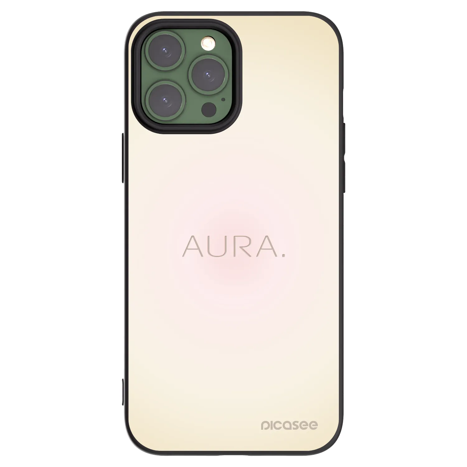Picasee silikonski črni ovitek za Apple iPhone 13 Pro Max - Aura