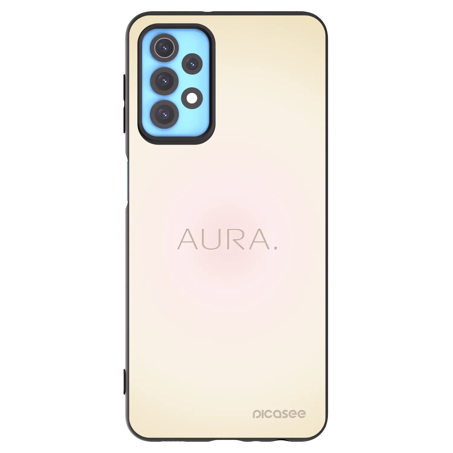 Picasee silikonski črni ovitek za Samsung Galaxy A32 4G SM-A325F - Aura