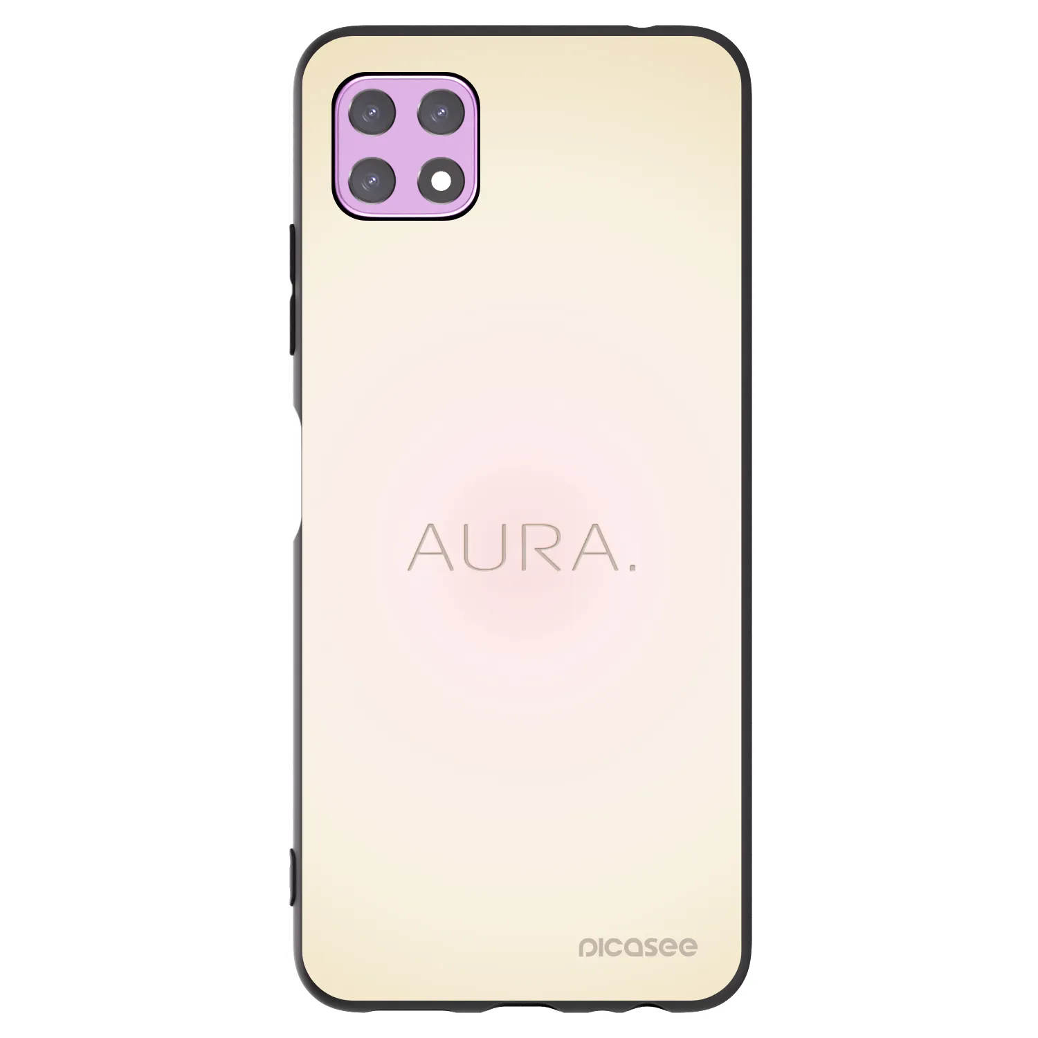 Picasee silikonski črni ovitek za Samsung Galaxy A22 A226B 5G - Aura