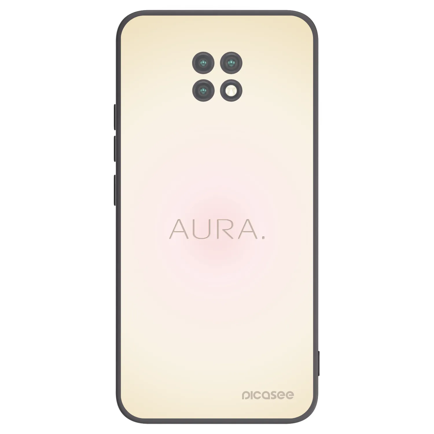 Picasee silikonski črni ovitek za Xiaomi Redmi Note 9T - Aura