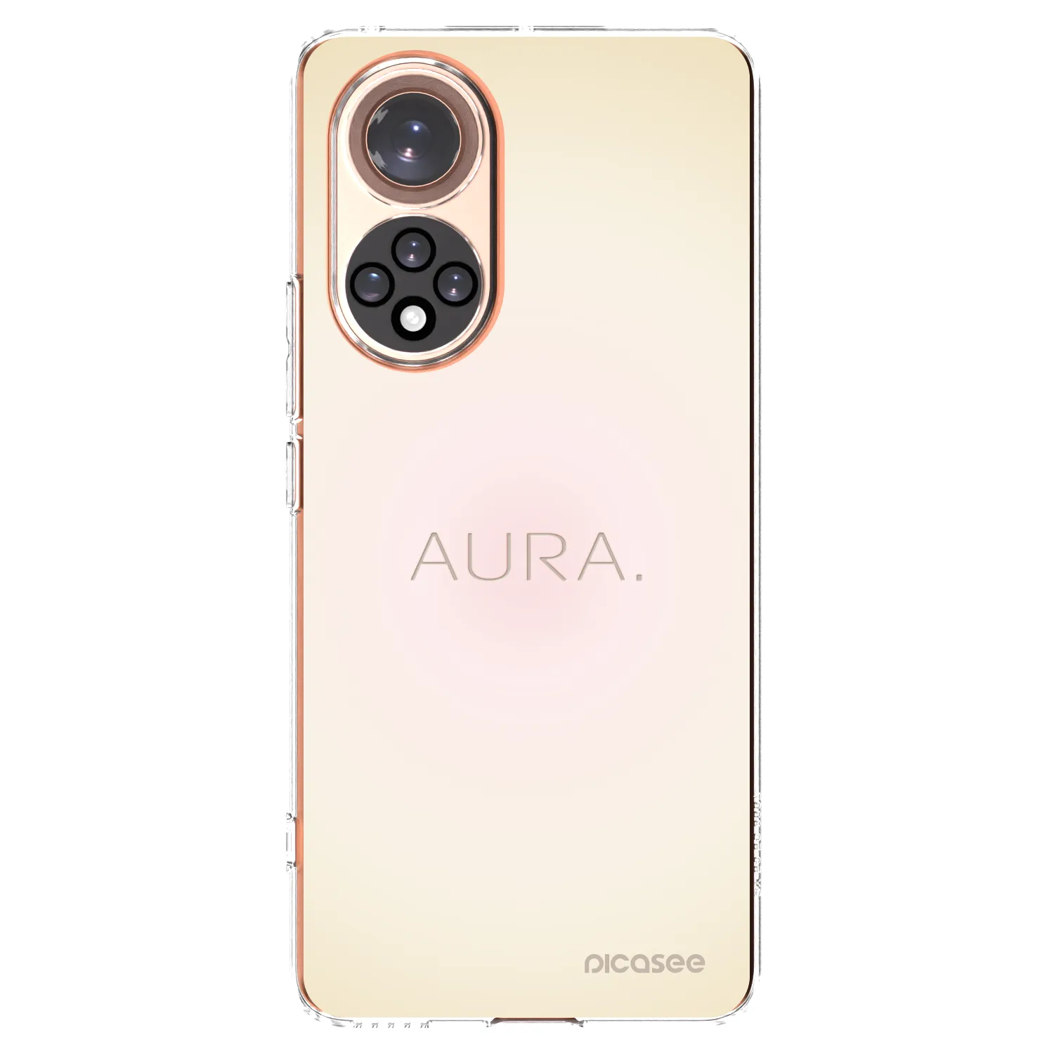 Picasee silikonski prozorni ovitek za Huawei Nova 9 - Aura