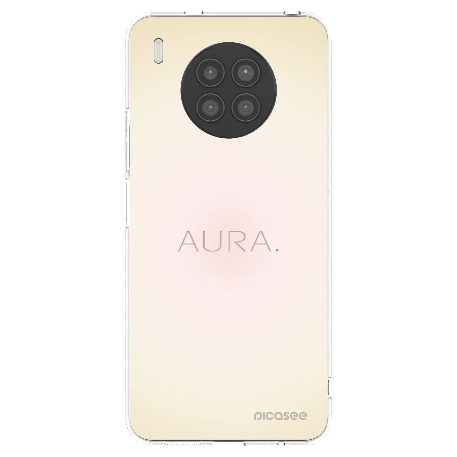 Picasee silikonski prozorni ovitek za Huawei Nova 8i - Aura