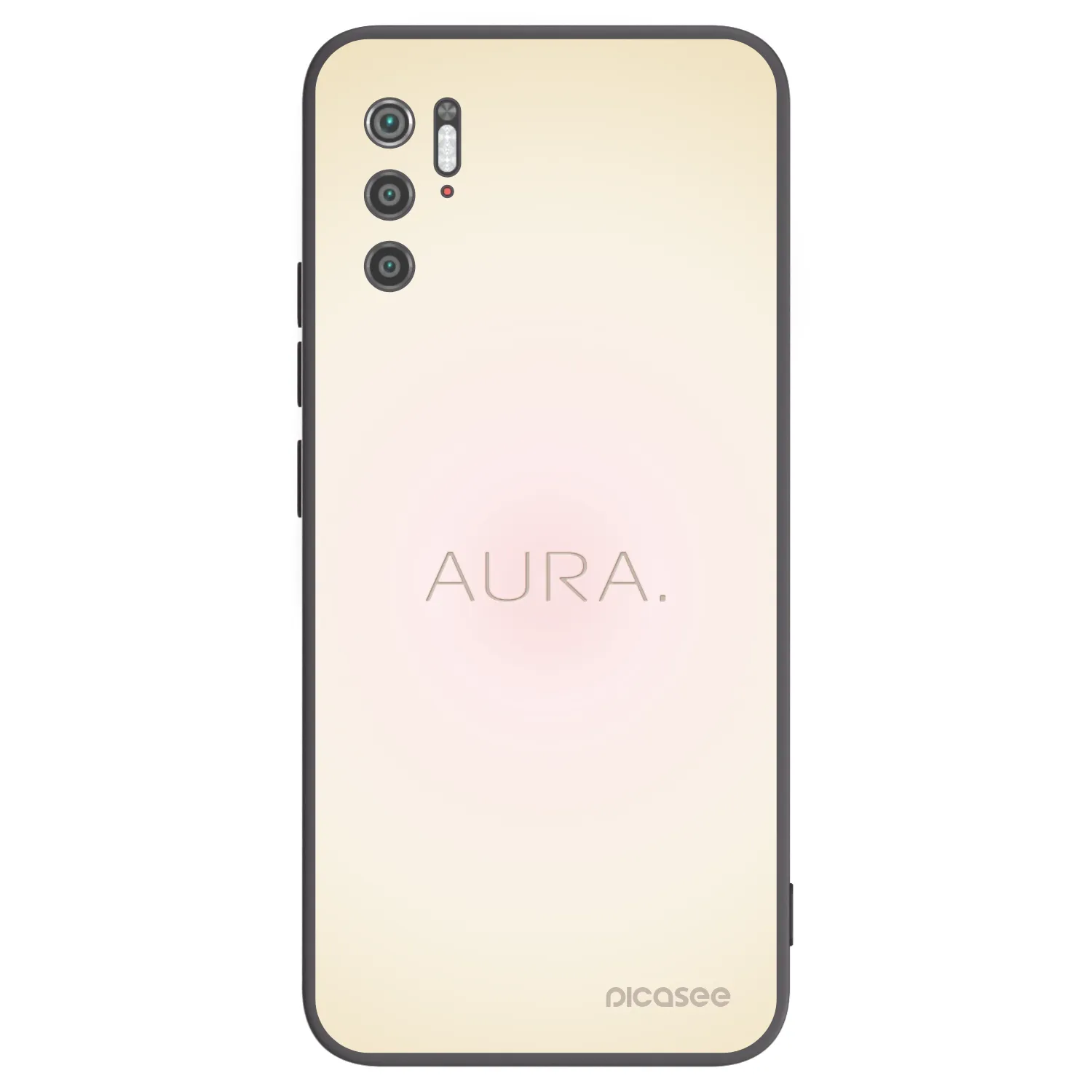 Picasee silikonski črni ovitek za Xiaomi Poco M3 Pro 5G - Aura