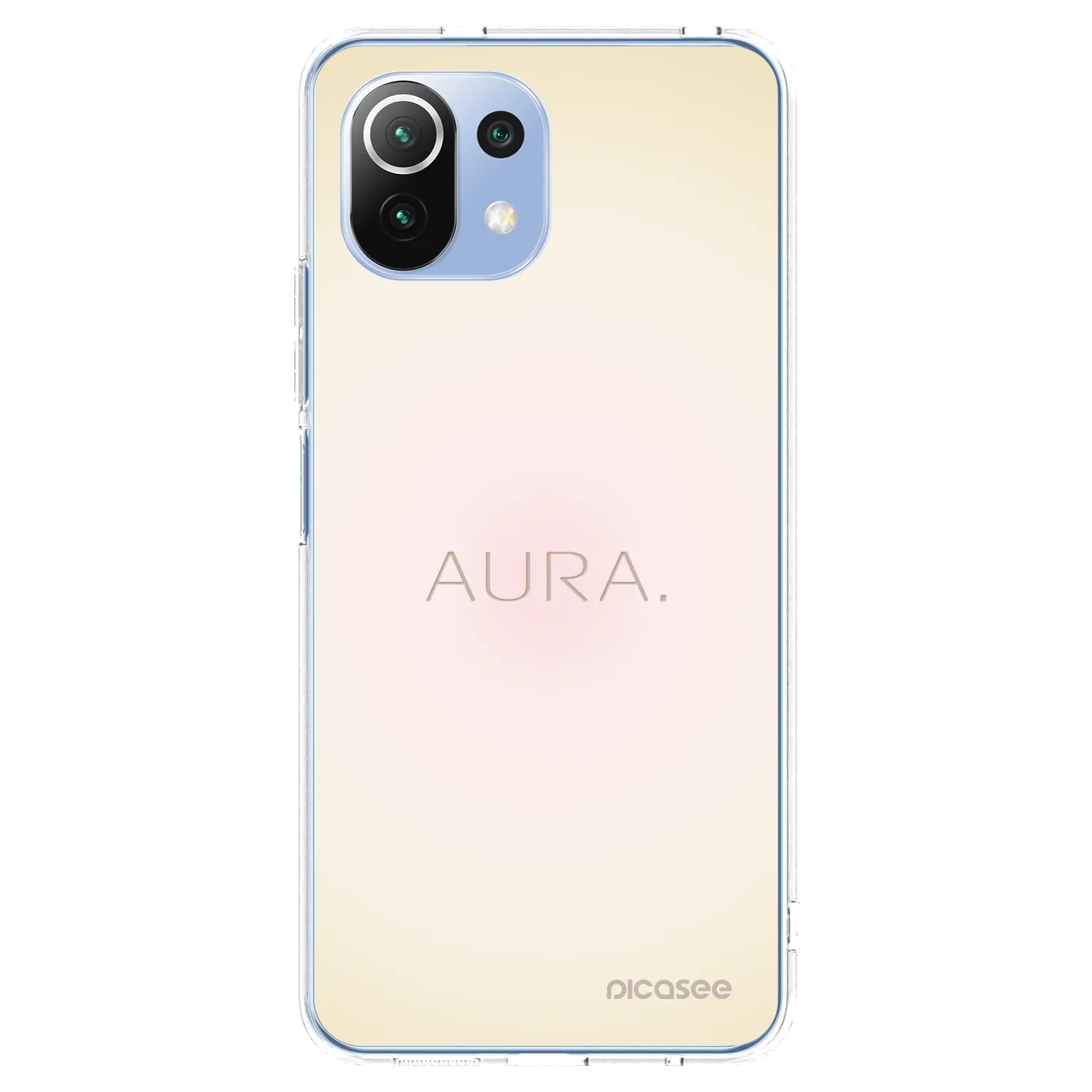 Picasee silikonski prozorni ovitek za Xiaomi 11 Lite 5G NE - Aura