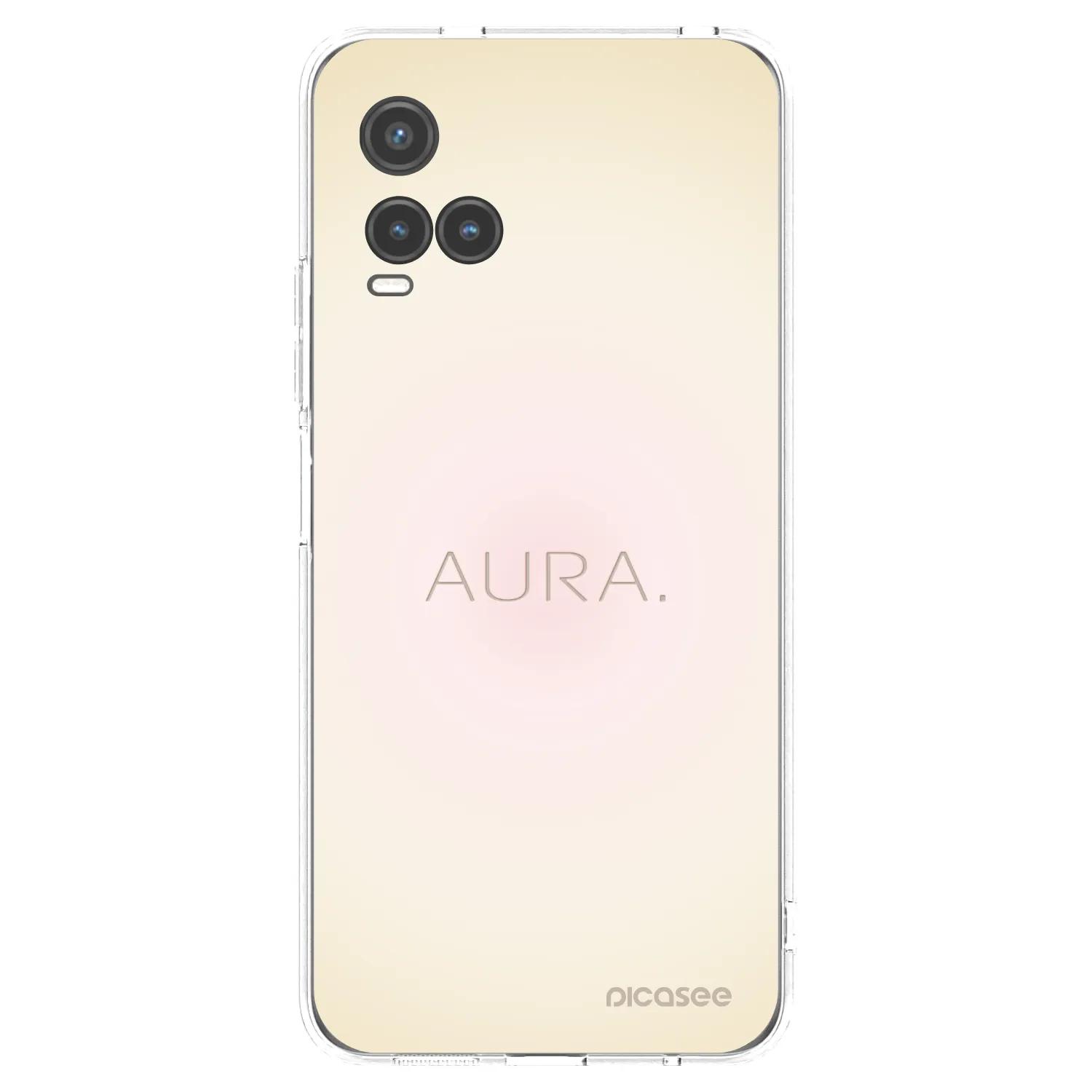 Picasee silikonski prozorni ovitek za Vivo Y33s - Aura