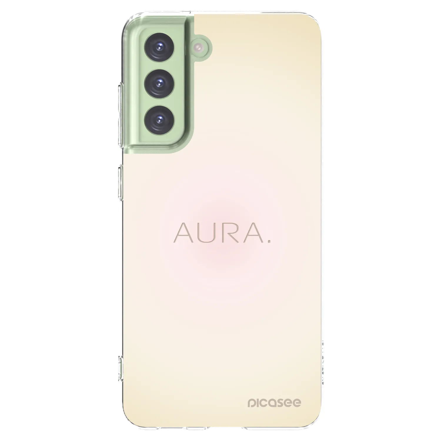 Picasee silikonski prozorni ovitek za Samsung Galaxy S21 FE 5G - Aura