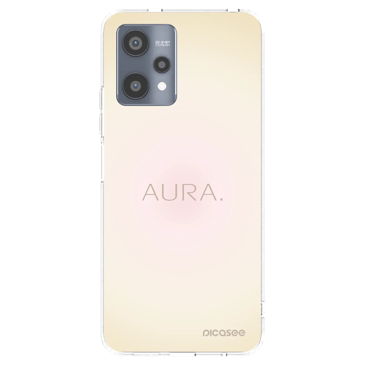 Picasee silikonski prozorni ovitek za Realme 9 Pro 5G - Aura