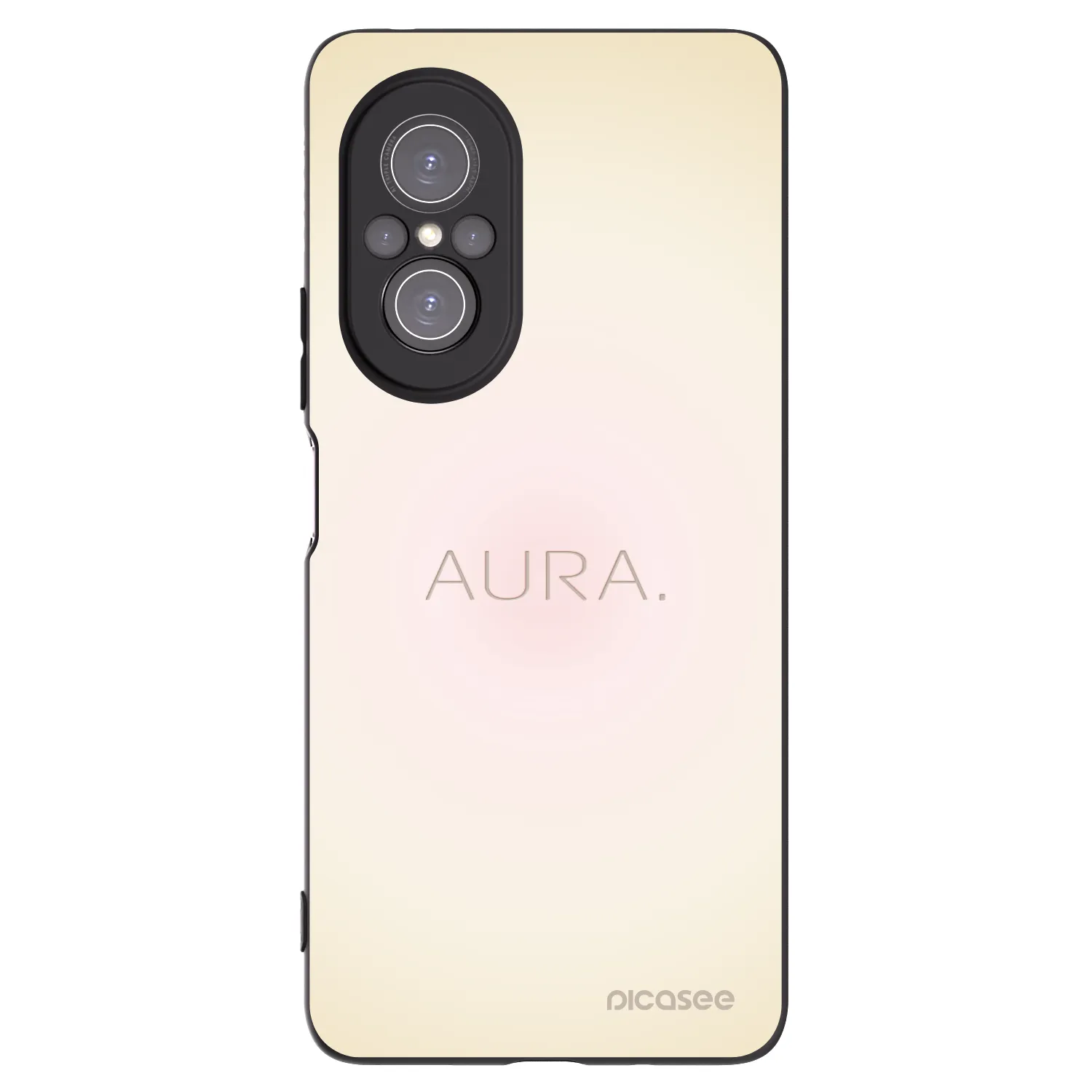 Picasee silikonski črni ovitek za Huawei Nova 9 SE - Aura