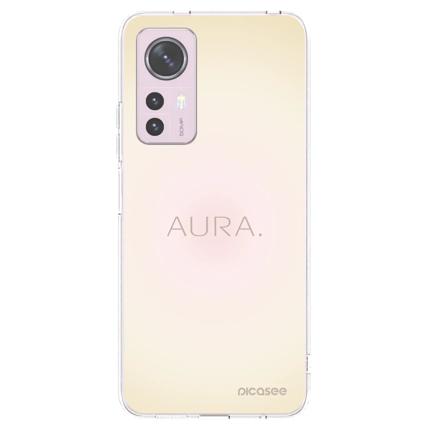 Picasee silikonski prozorni ovitek za Xiaomi 12 - Aura
