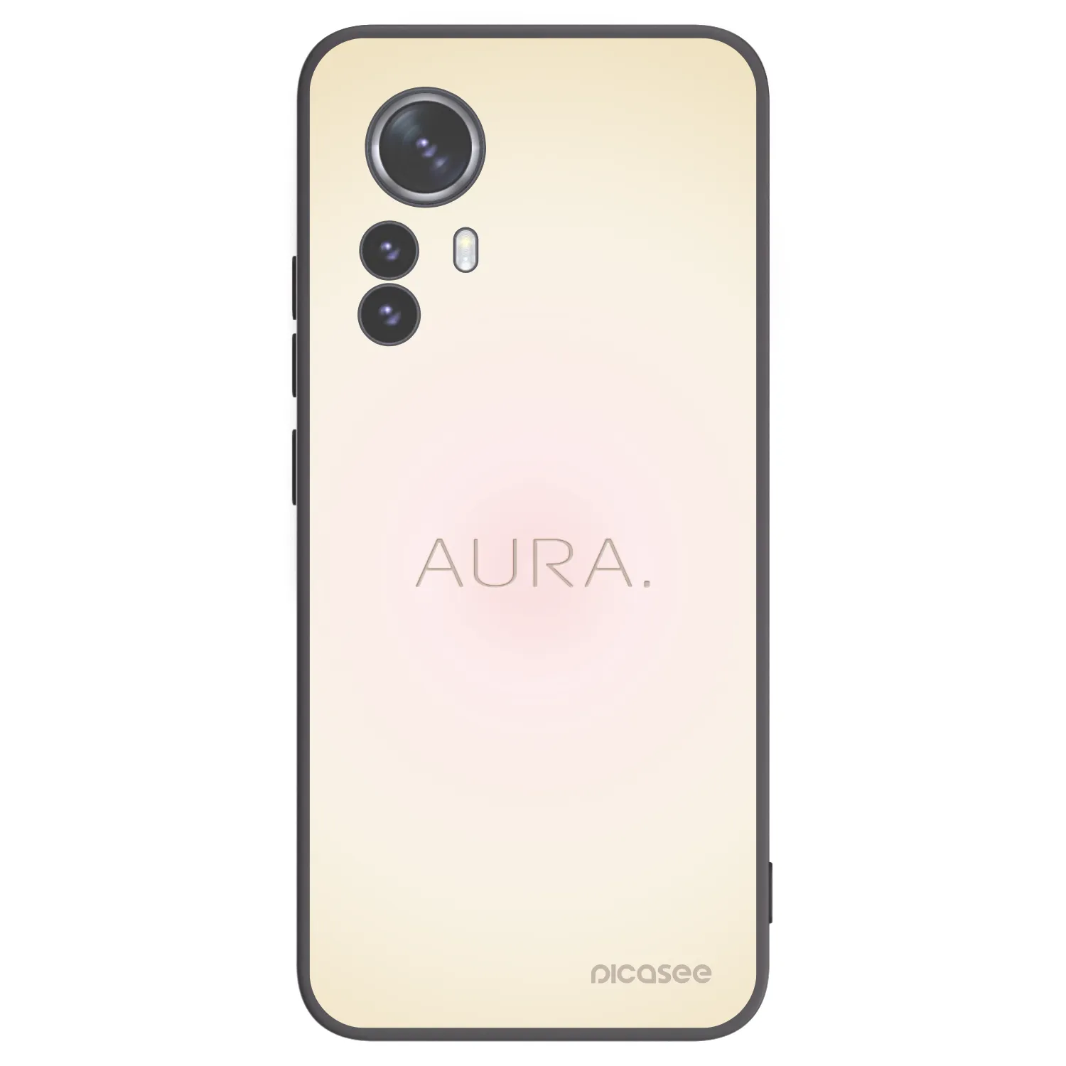 Picasee silikonski črni ovitek za Xiaomi 12 Pro - Aura