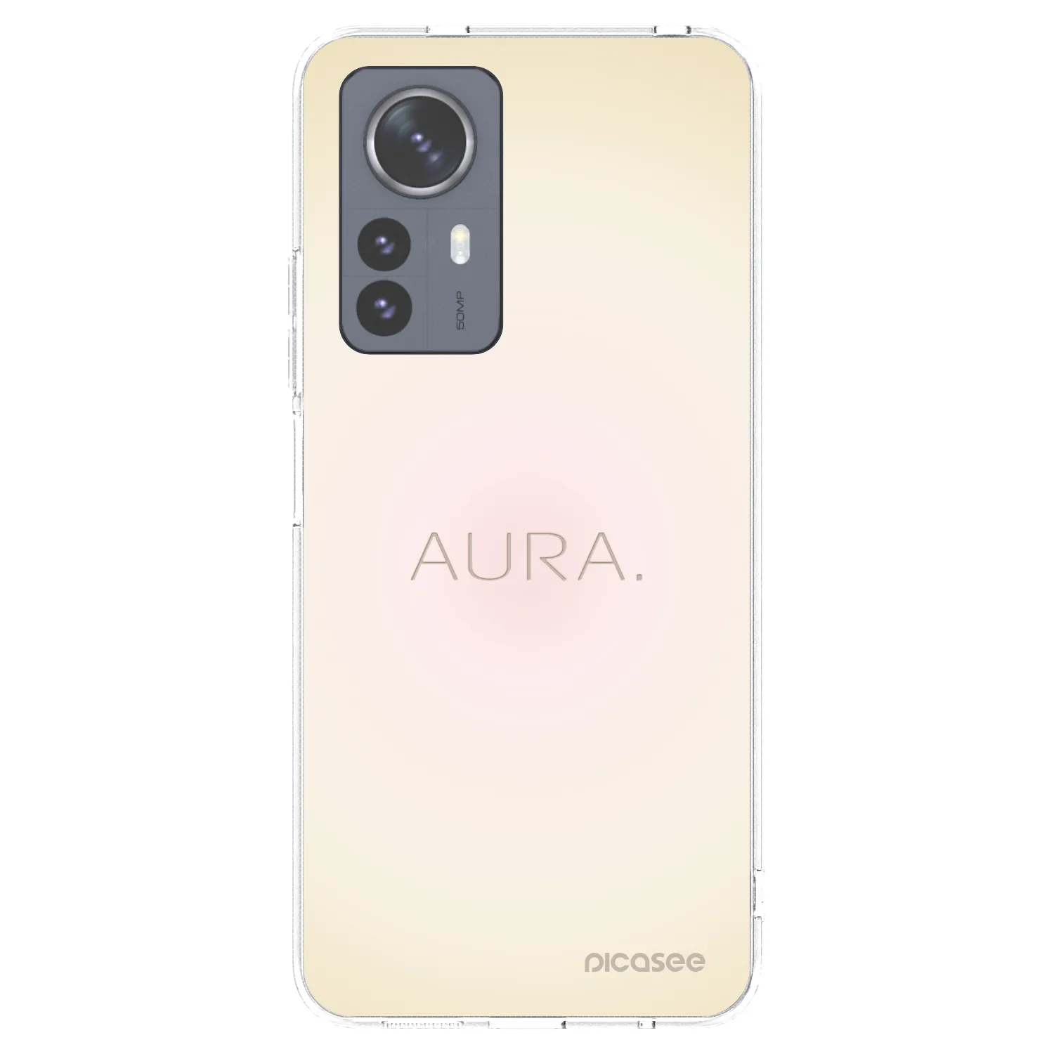 Picasee silikonski prozorni ovitek za Xiaomi 12 Pro - Aura