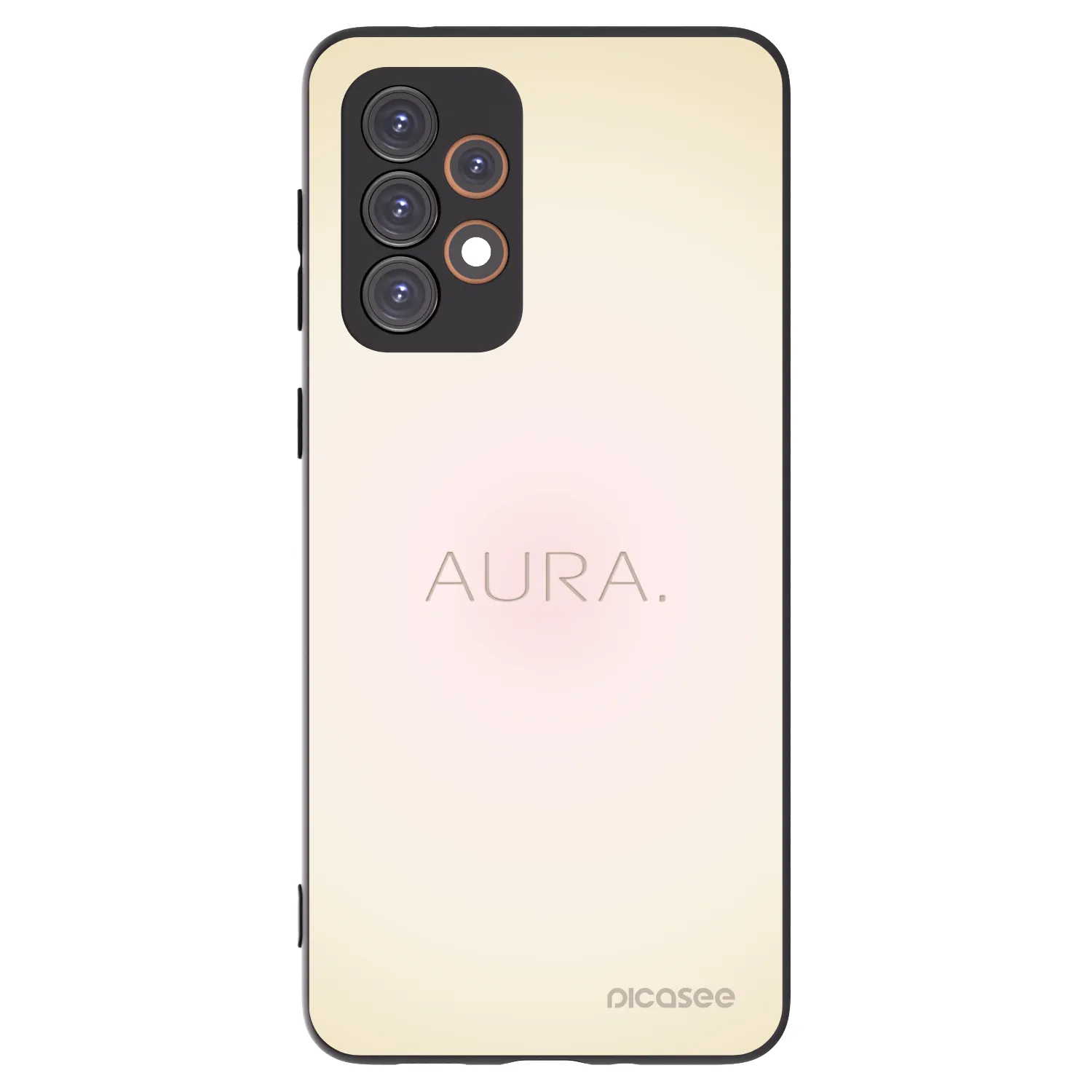 Picasee silikonski črni ovitek za Samsung Galaxy A33 5G A336 - Aura