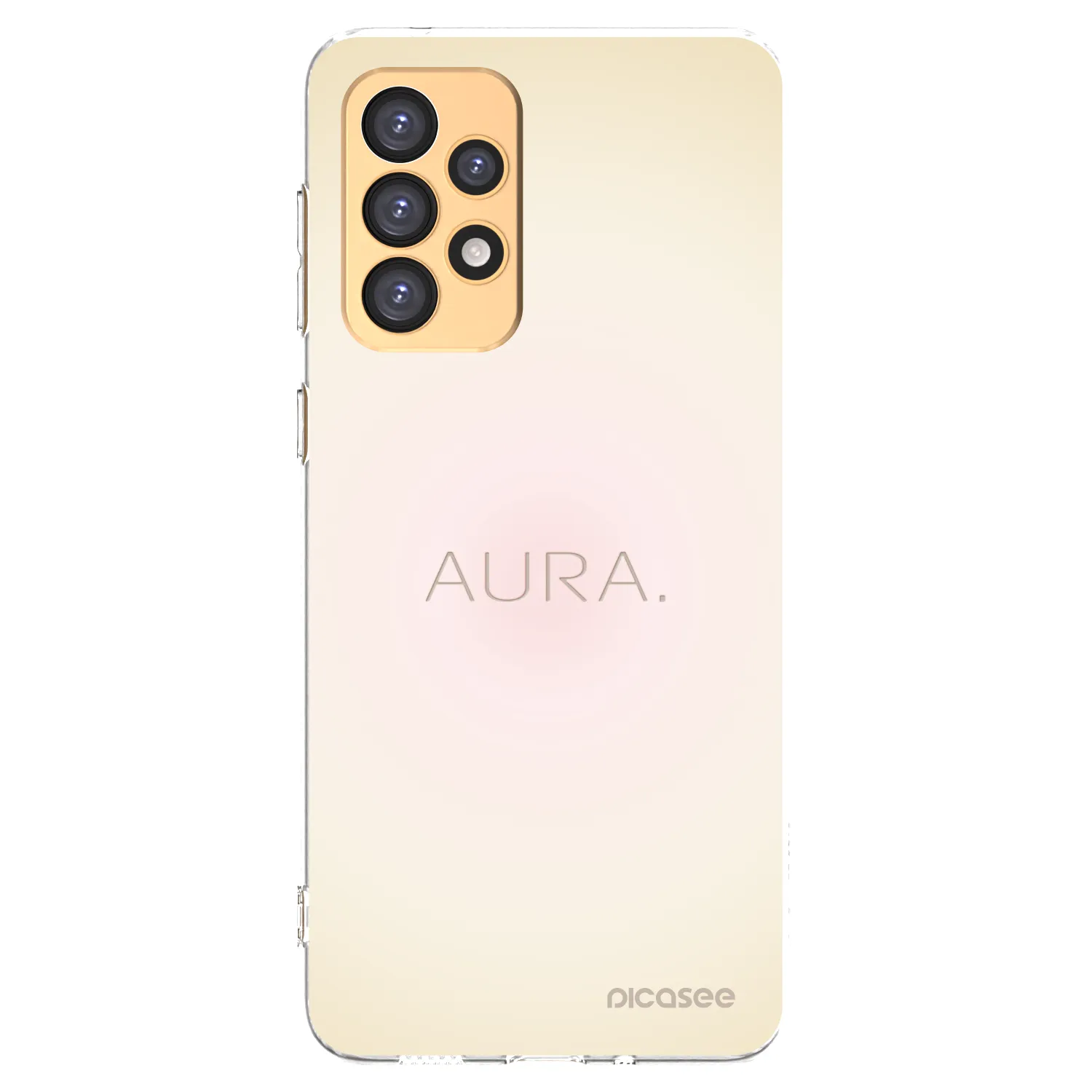 Picasee silikonski prozorni ovitek za Samsung Galaxy A33 5G A336 - Aura