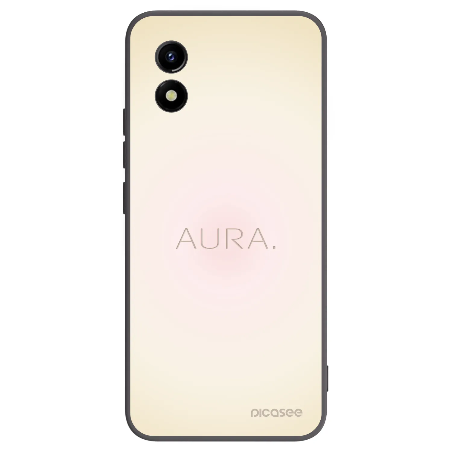 Picasee silikonski črni ovitek za Vivo Y01 - Aura