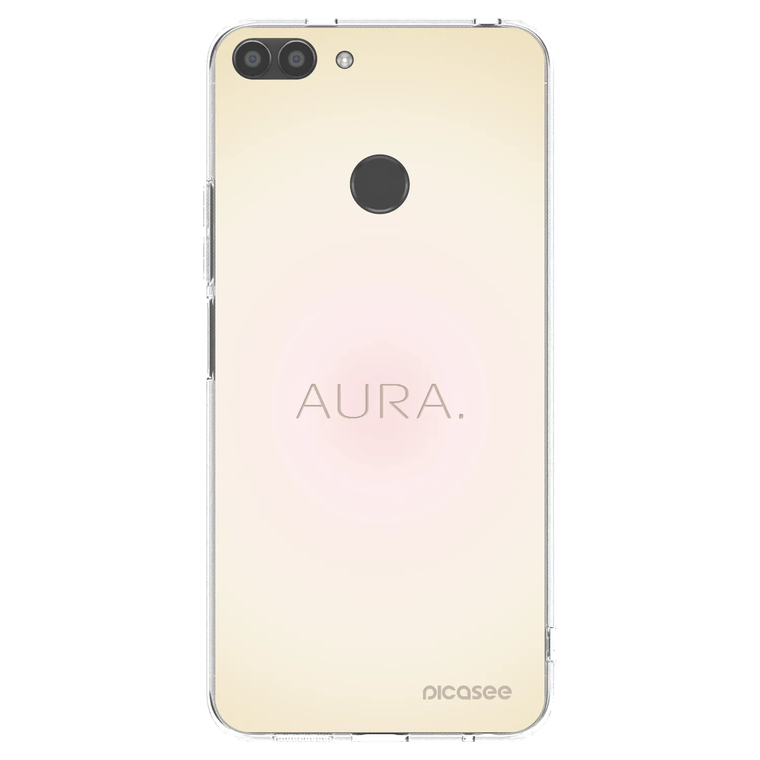 Picasee silikonski prozorni ovitek za Huawei P Smart - Aura