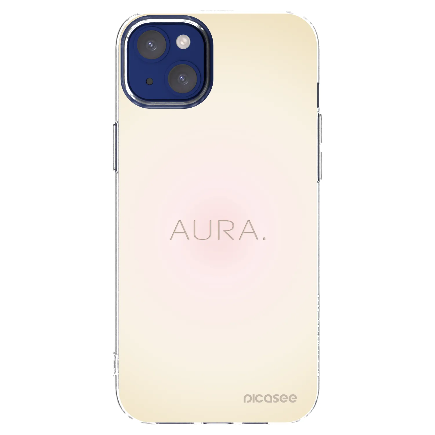 Picasee silikonski prozorni ovitek za Apple iPhone 14 Plus - Aura