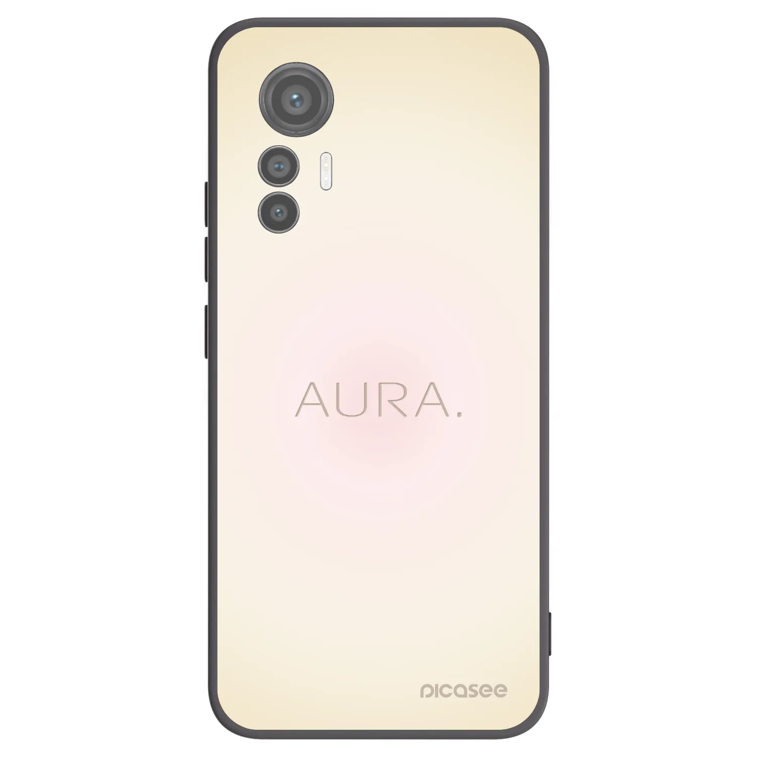 Picasee silikonski črni ovitek za Xiaomi 12 Lite - Aura
