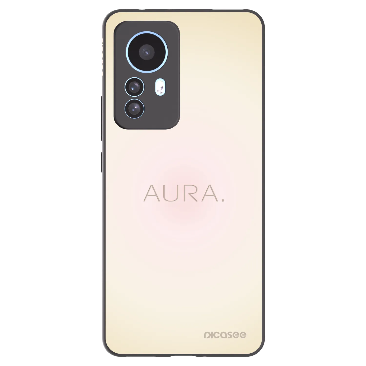 Picasee silikonski črni ovitek za Xiaomi 12T Pro - Aura