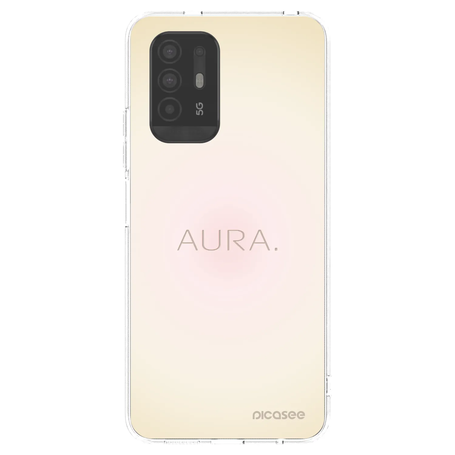 Picasee silikonski prozorni ovitek za OPPO A94 5G - Aura