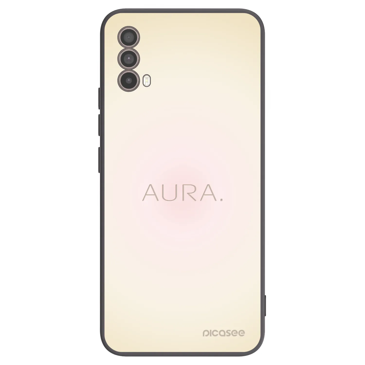 Picasee silikonski črni ovitek za Motorola Moto E40 - Aura