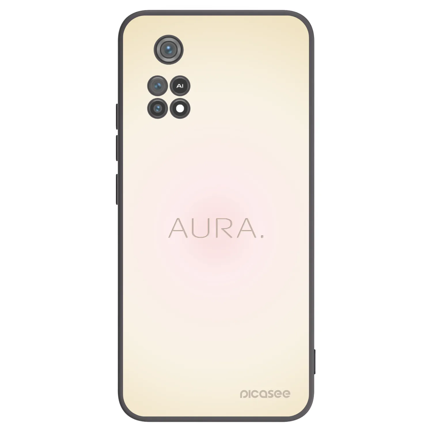 Picasee silikonski črni ovitek za Xiaomi Poco M4 Pro - Aura