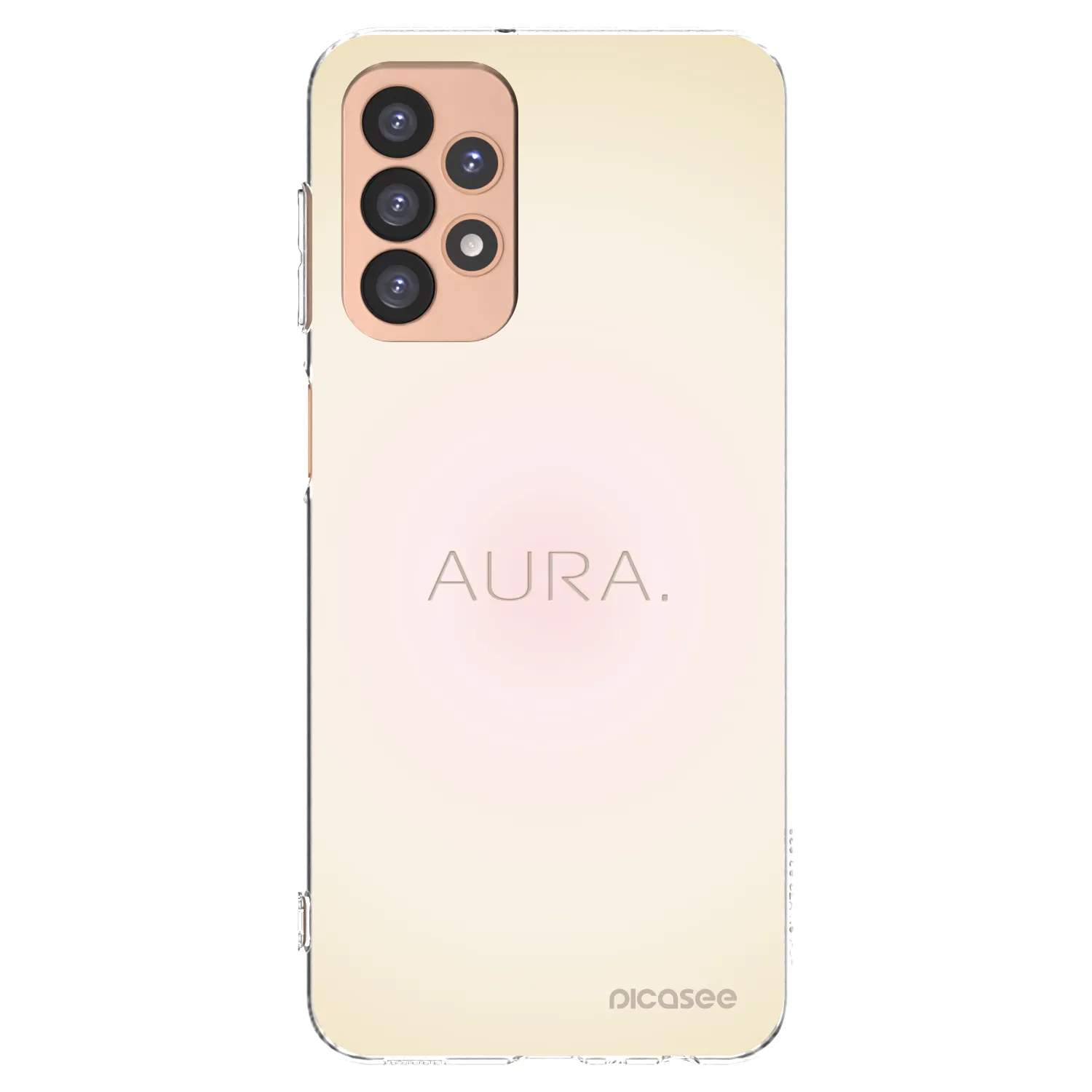 Picasee silikonski prozorni ovitek za Samsung Galaxy A23 A236B 5G - Aura