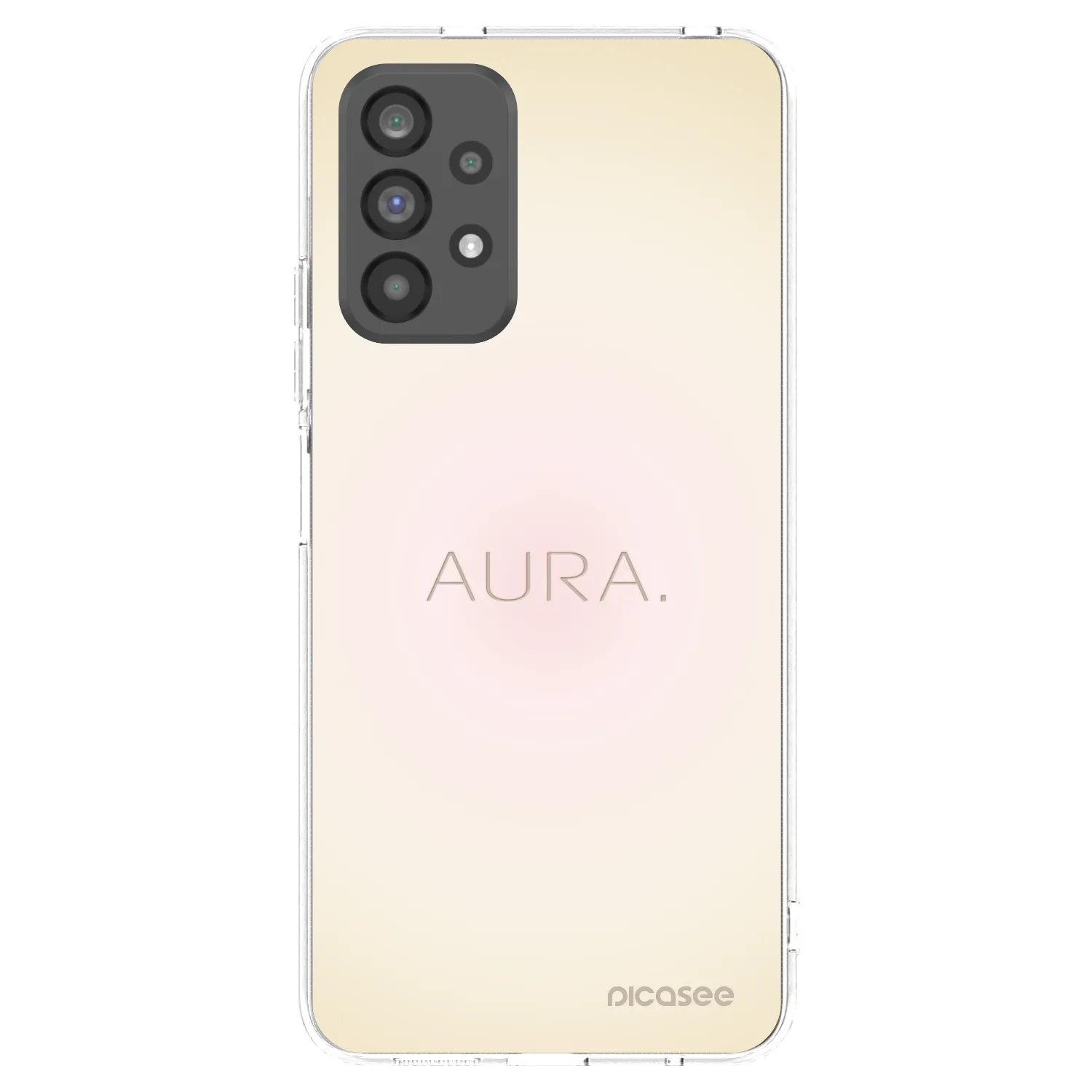 Picasee silikonski prozorni ovitek za Samsung Galaxy A73 5G - Aura