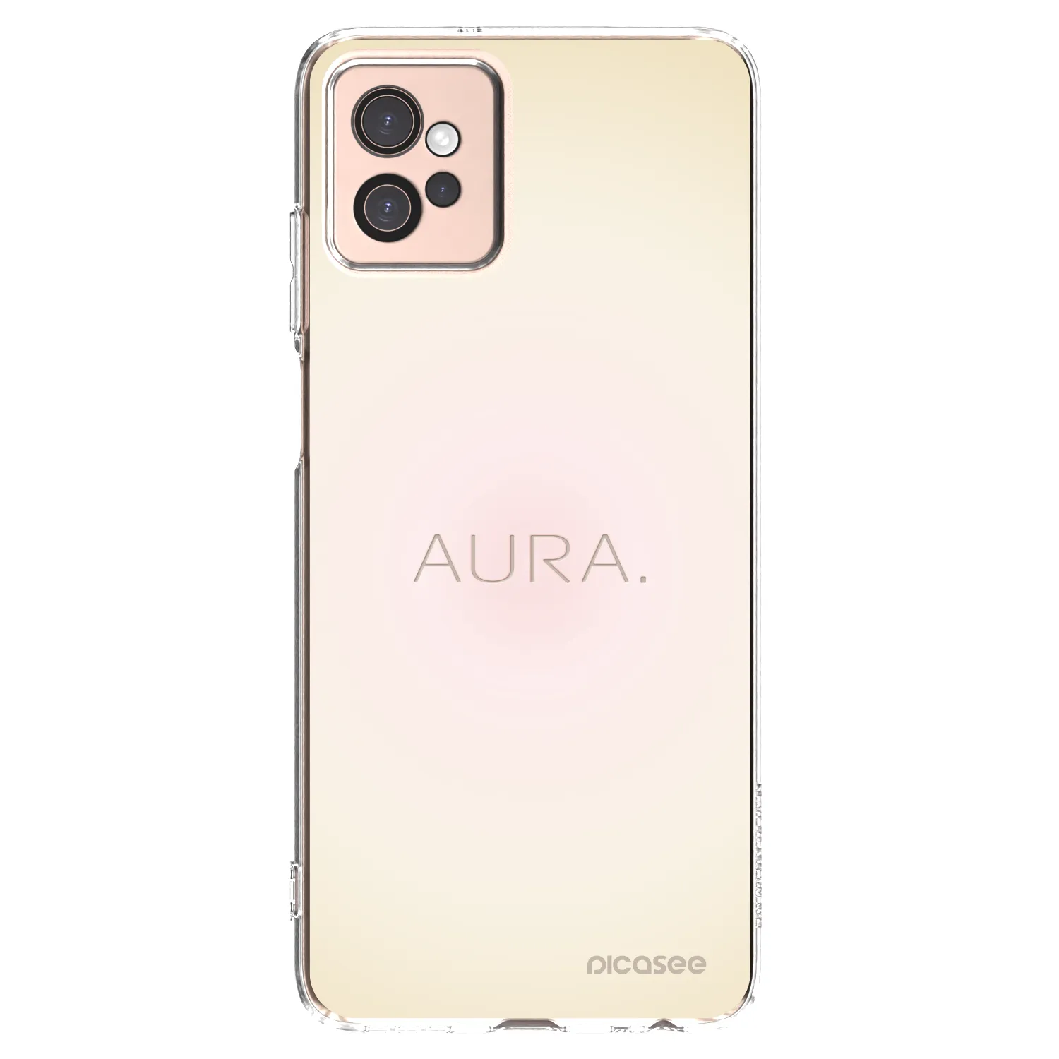 Picasee silikonski prozorni ovitek za Motorola Moto G32 - Aura