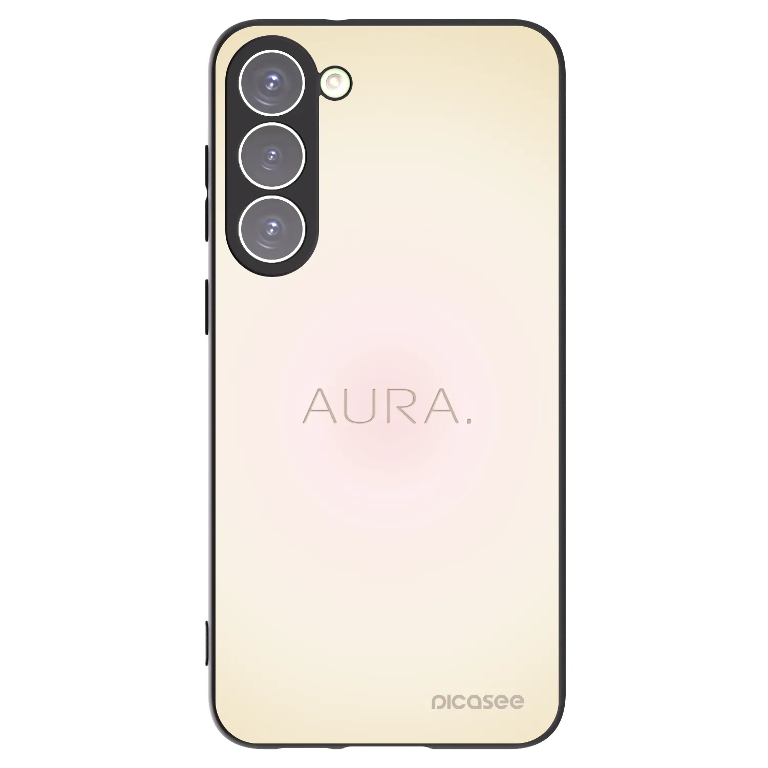 Picasee silikonski črni ovitek za Samsung Galaxy S23+ 5G - Aura
