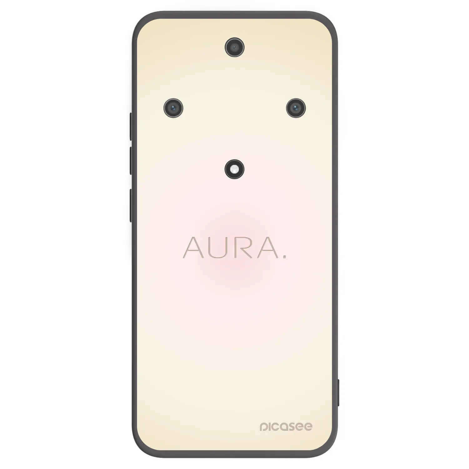 Picasee silikonski črni ovitek za Honor Magic5 Lite 5G - Aura