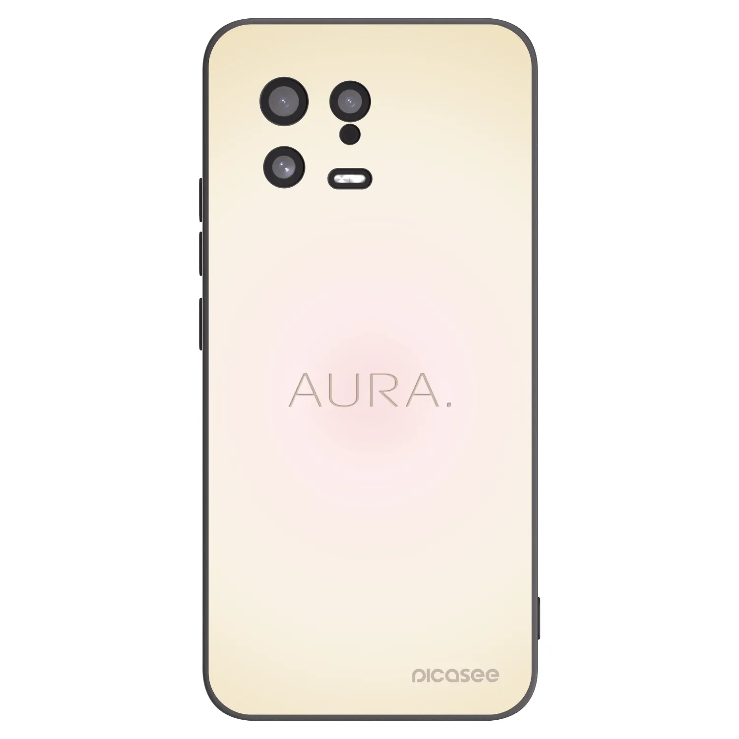 Picasee silikonski črni ovitek za Xiaomi 13 - Aura