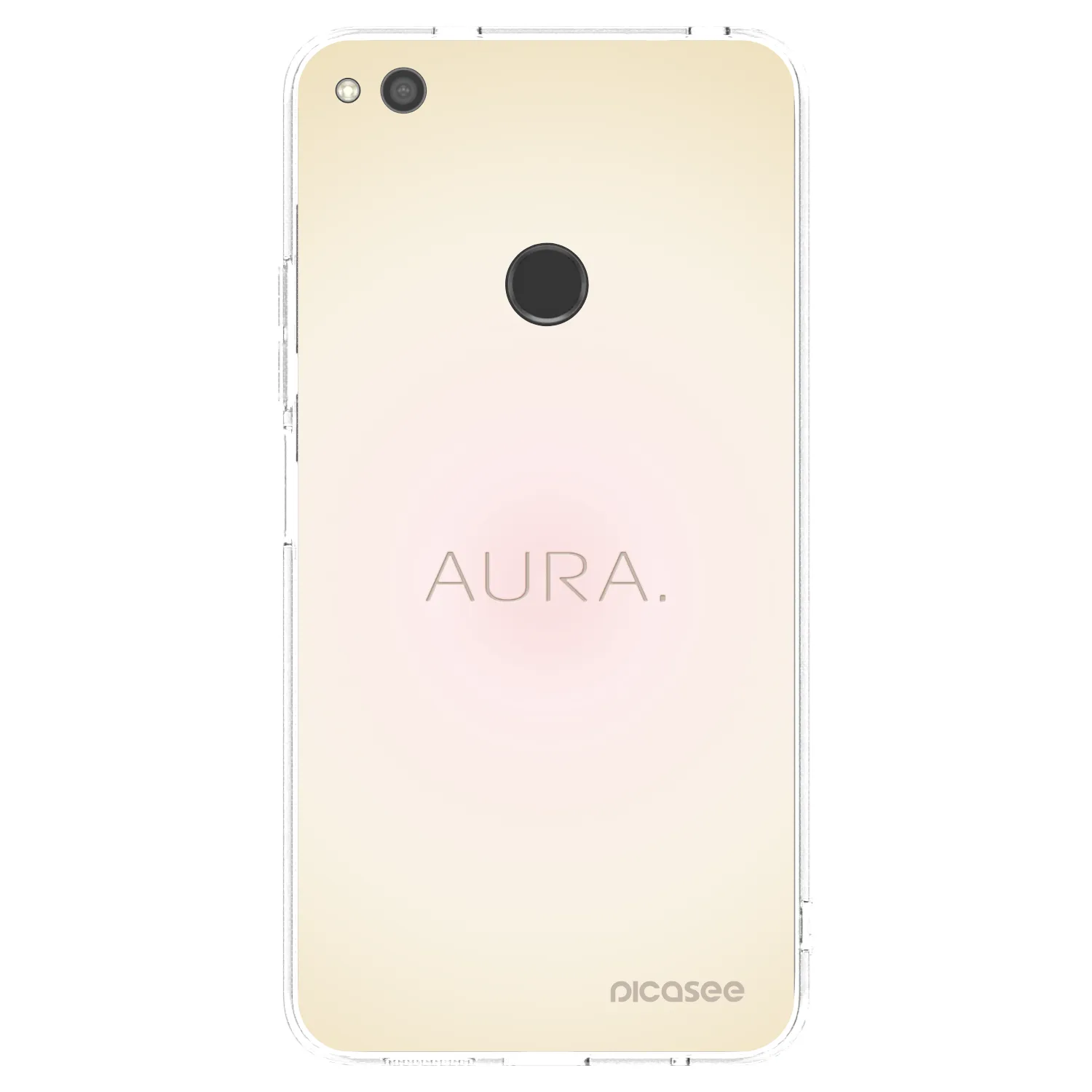Picasee silikonski prozorni ovitek za Huawei P9 Lite 2017 - Aura
