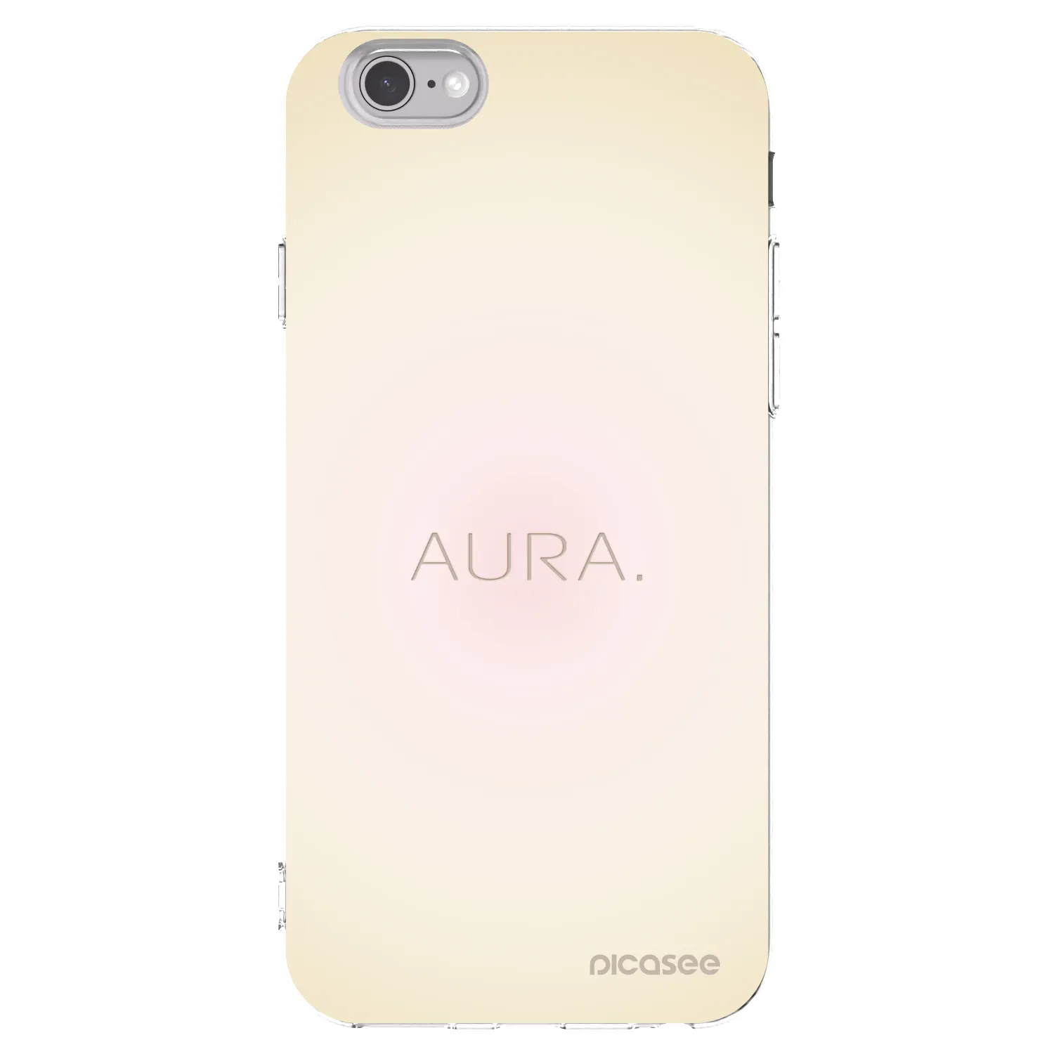 Picasee silikonski prozorni ovitek za Apple iPhone 6/6S - Aura