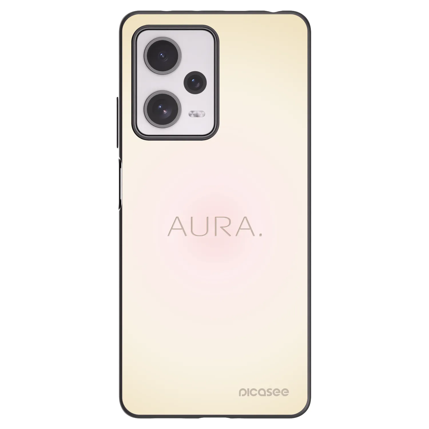 Picasee silikonski črni ovitek za Xiaomi Redmi Note 12 Pro+ 5G - Aura