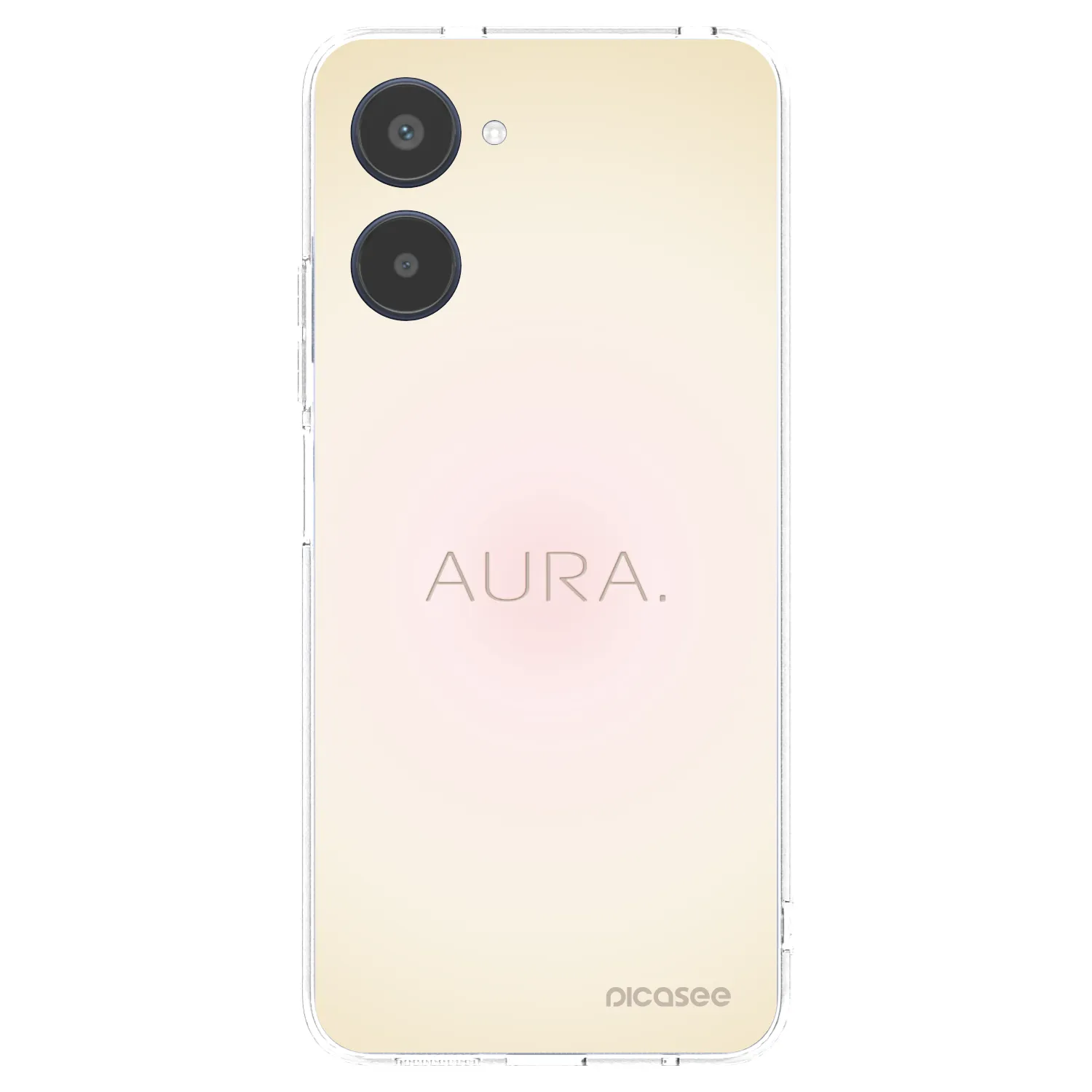 Picasee silikonski prozorni ovitek za Realme 10 4G - Aura