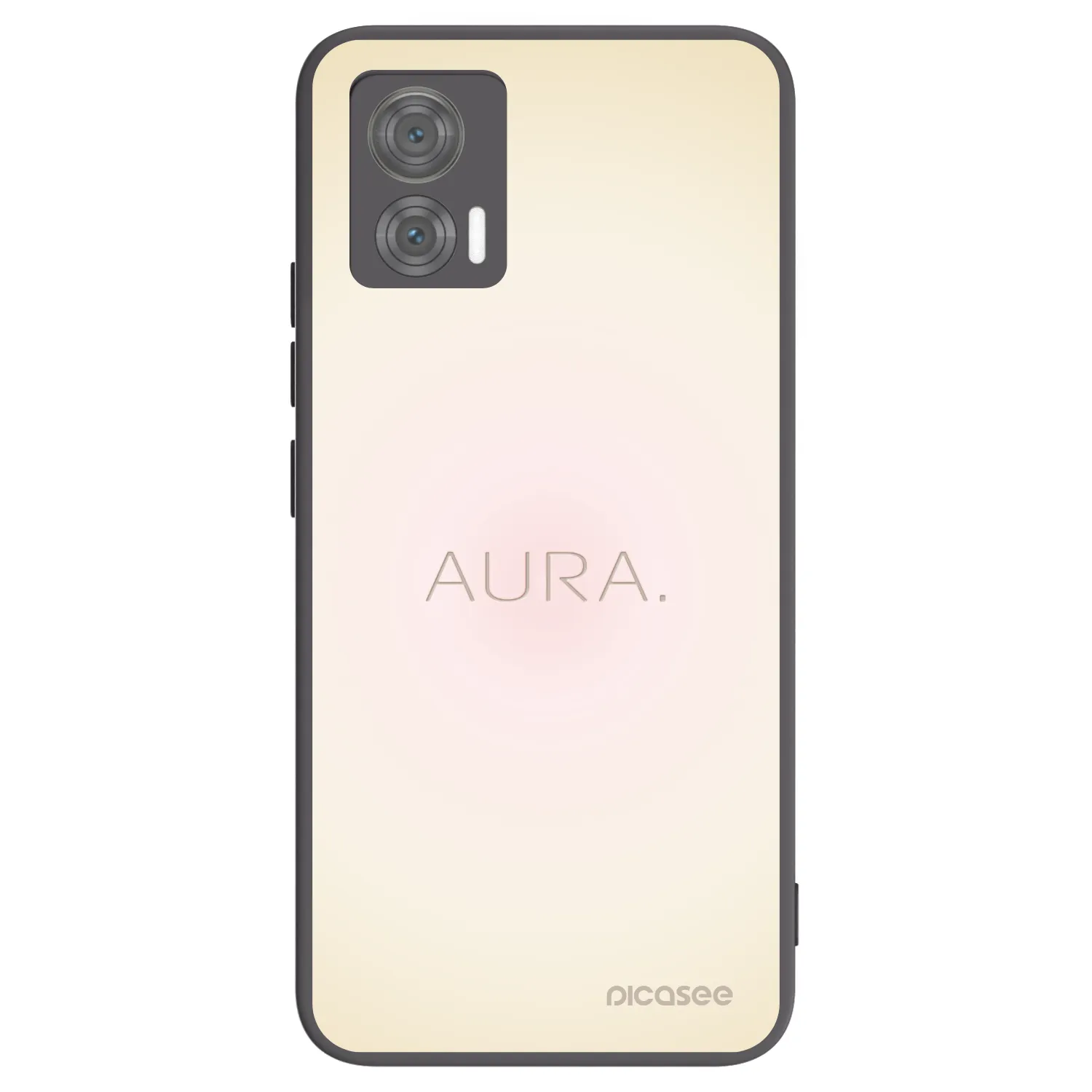 Picasee silikonski črni ovitek za Motorola Edge 30 Neo - Aura