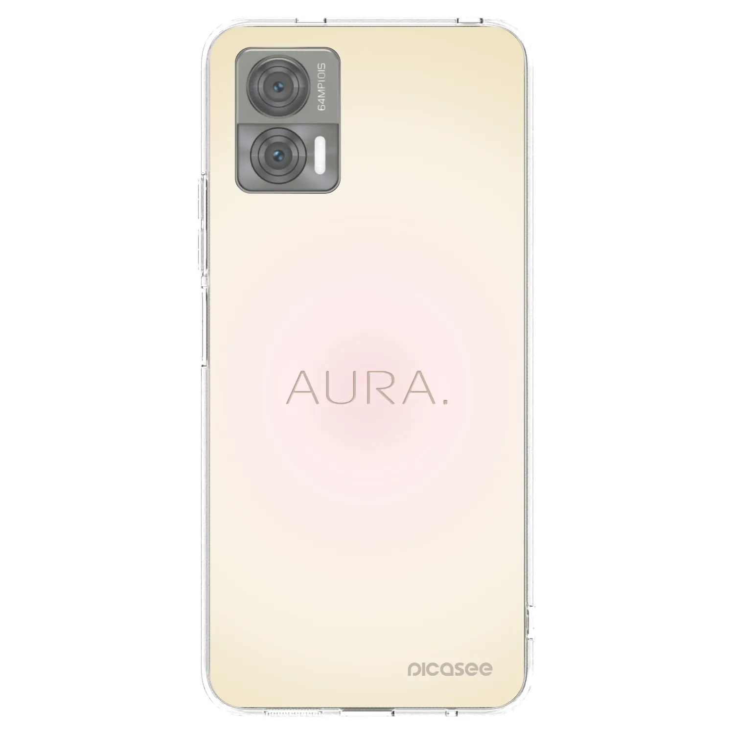Picasee silikonski prozorni ovitek za Motorola Edge 30 Neo - Aura