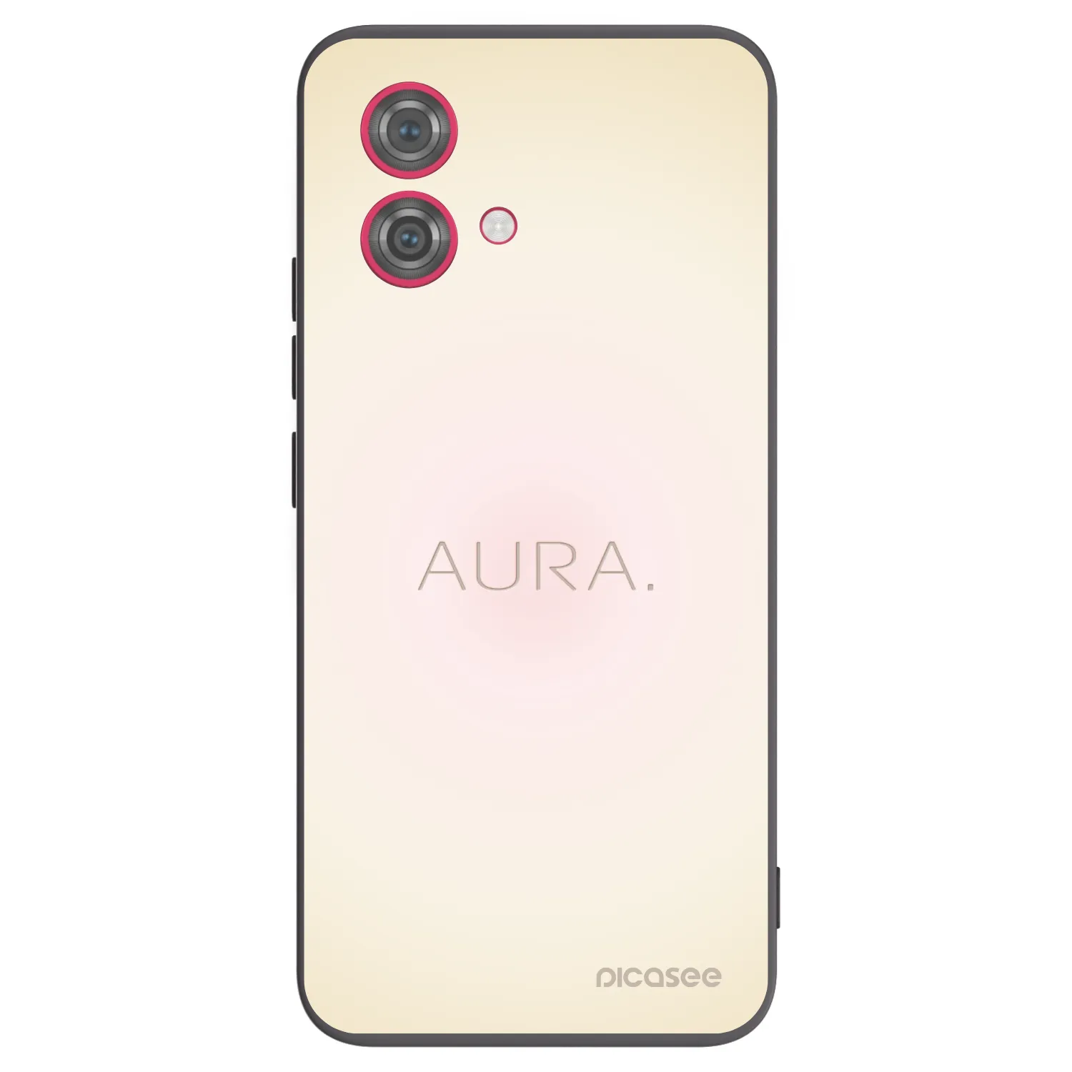 Picasee silikonski črni ovitek za Motorola Moto G84 5G - Aura