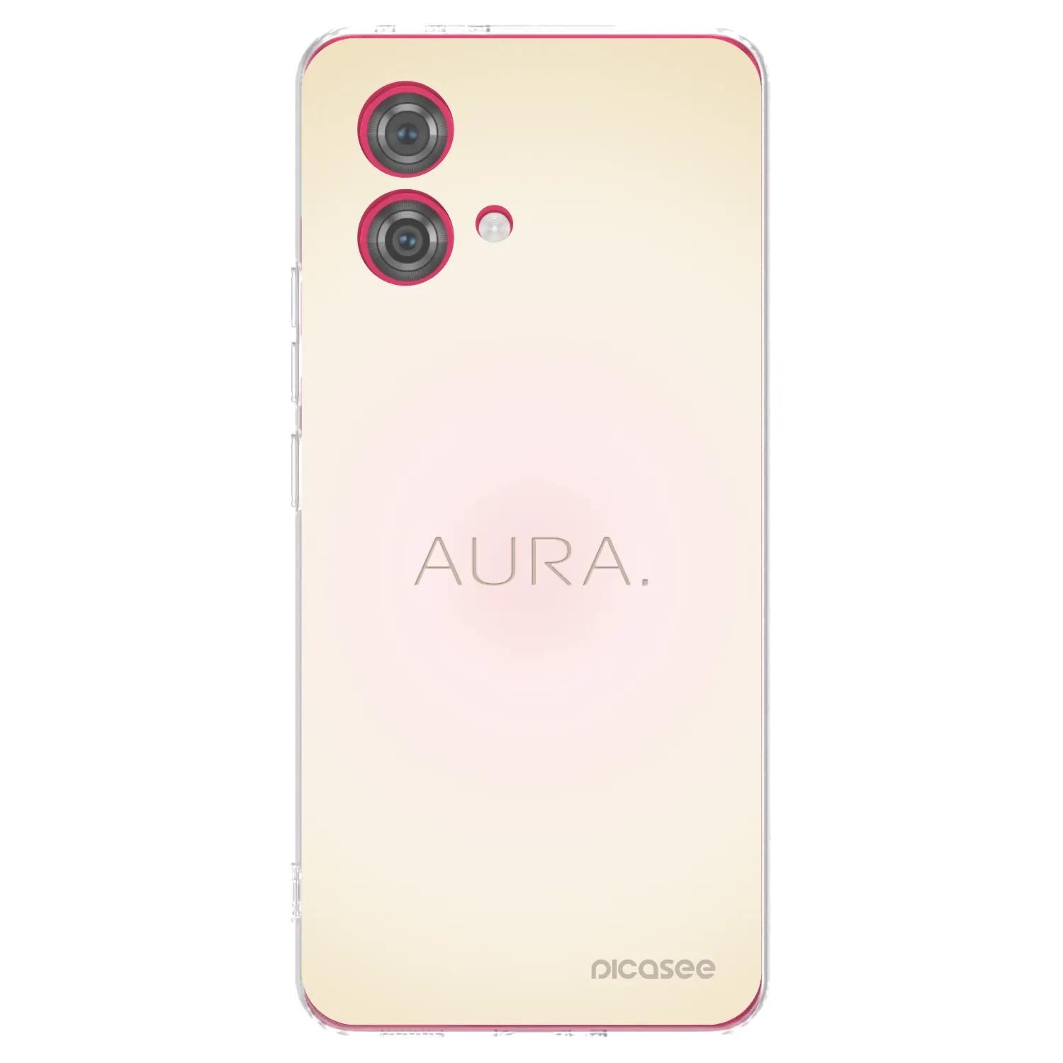 Picasee silikonski prozorni ovitek za Motorola Moto G84 5G - Aura