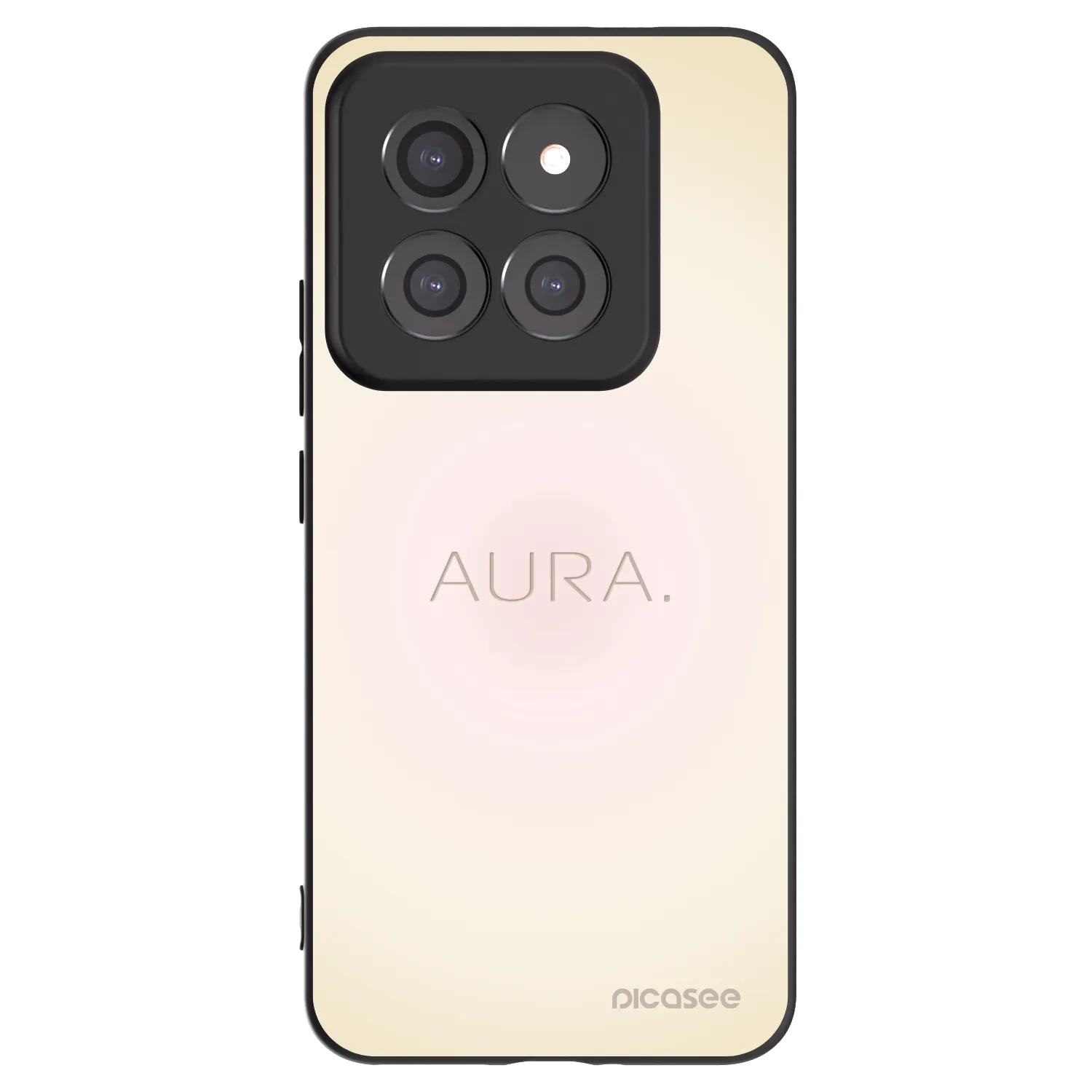 Picasee silikonski črni ovitek za Xiaomi 14 Pro - Aura