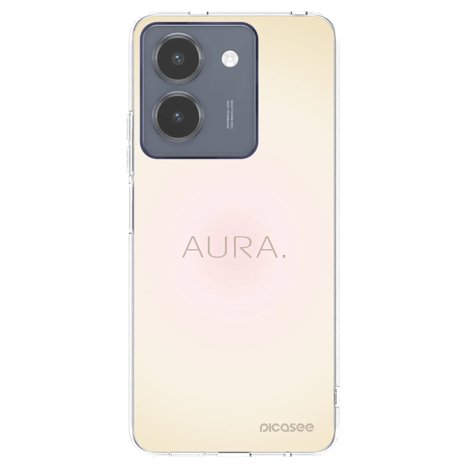 Picasee silikonski prozorni ovitek za Vivo Y36 4G - Aura