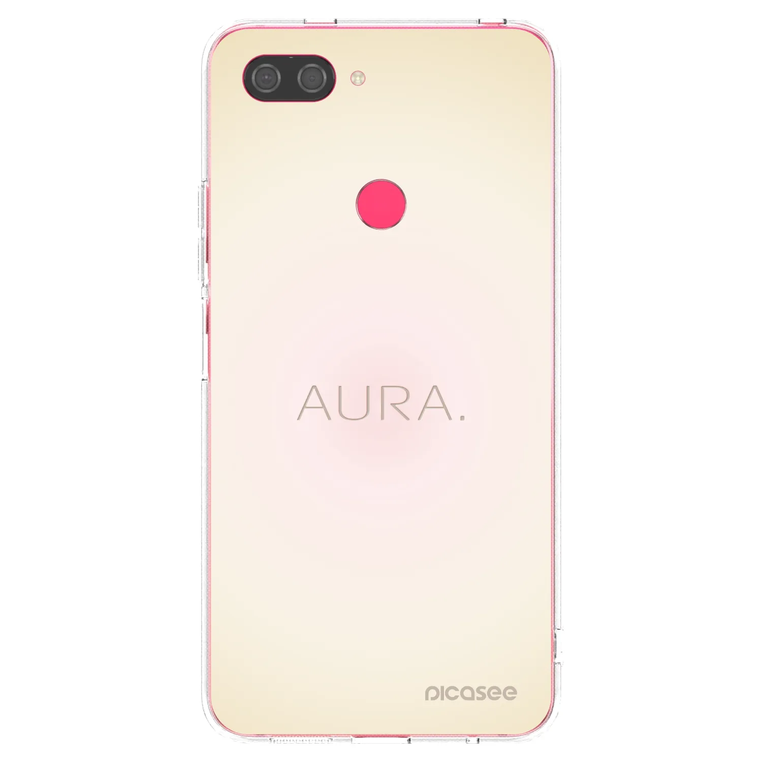 Picasee silikonski prozorni ovitek za Xiaomi Mi 8 Lite - Aura