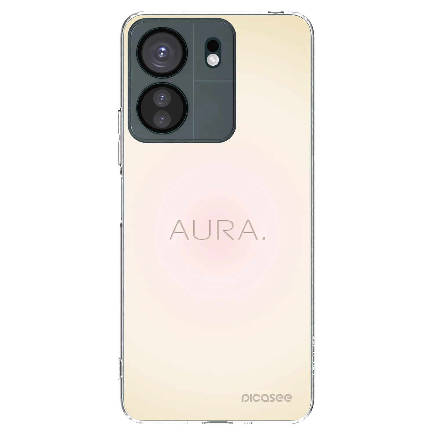 Picasee silikonski prozorni ovitek za Xiaomi Redmi 13C 4G - Aura